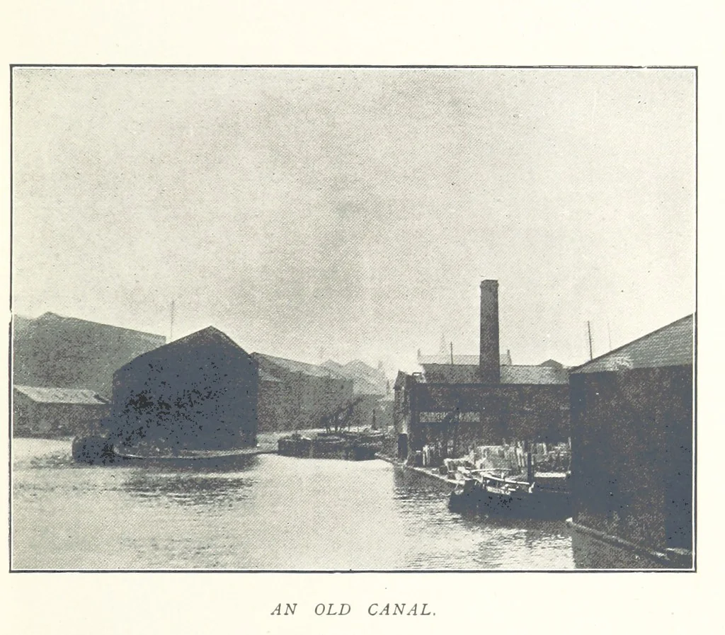 An illustration from Mercantile Manchester, past and present ... With ... illustrations, 1896, leaf 97