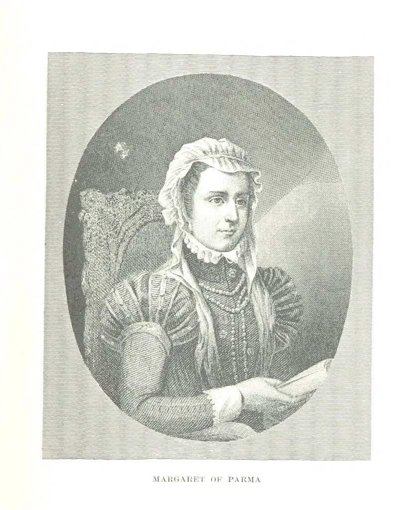 An illustration from The Student's Motley. The Rise of the Dutch Republic ... Condensed, with introduction and notes and an historical sketch of the Dutch people from 1584 to 1897, by W. E. Griffis ... Illustrated, 1898, leaf 103