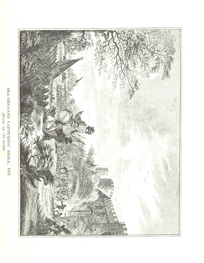 An illustration from The Student's Motley. The Rise of the Dutch Republic ... Condensed, with introduction and notes and an historical sketch of the Dutch people from 1584 to 1897, by W. E. Griffis ... Illustrated, 1898, leaf 403