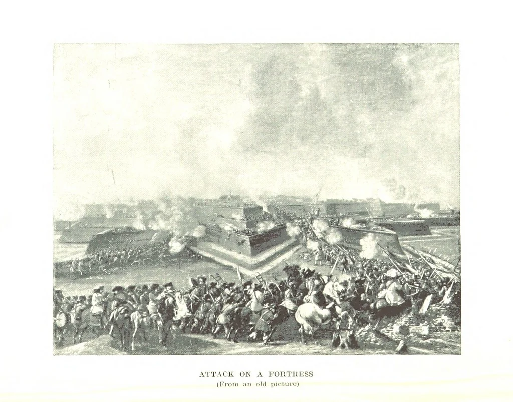An illustration from The Student's Motley. The Rise of the Dutch Republic ... Condensed, with introduction and notes and an historical sketch of the Dutch people from 1584 to 1897, by W. E. Griffis ... Illustrated, 1898, leaf 527