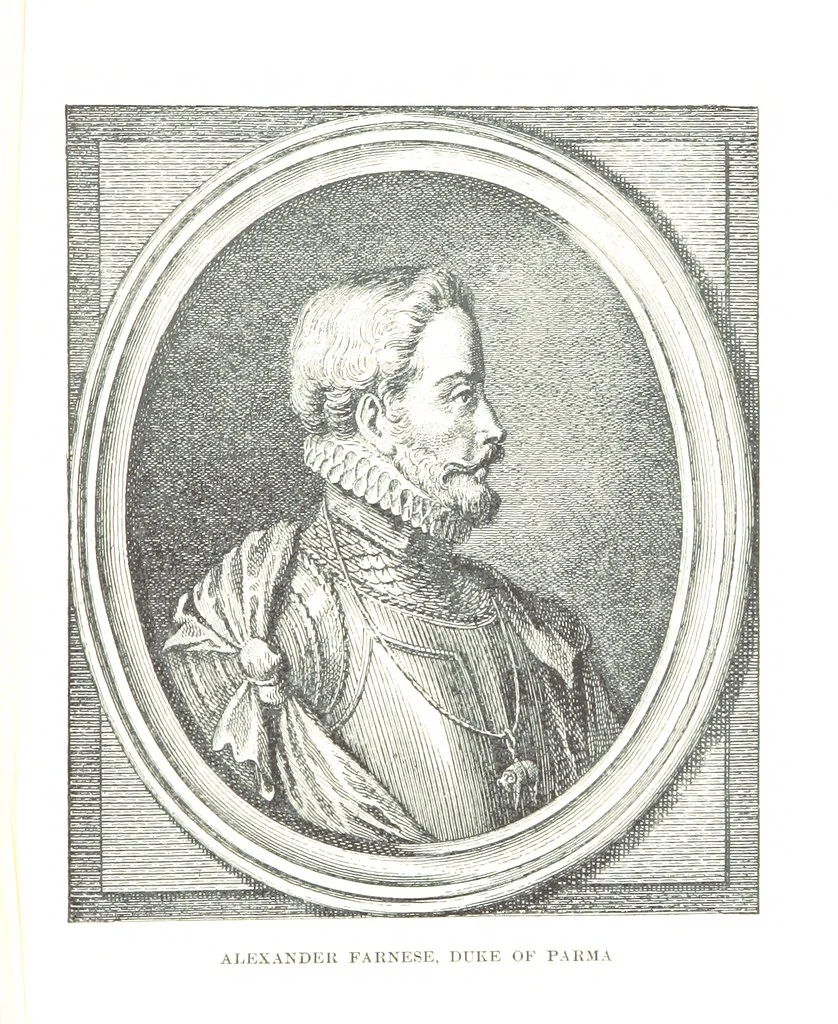 An illustration from The Student's Motley. The Rise of the Dutch Republic ... Condensed, with introduction and notes and an historical sketch of the Dutch people from 1584 to 1897, by W. E. Griffis ... Illustrated, 1898, leaf 657
