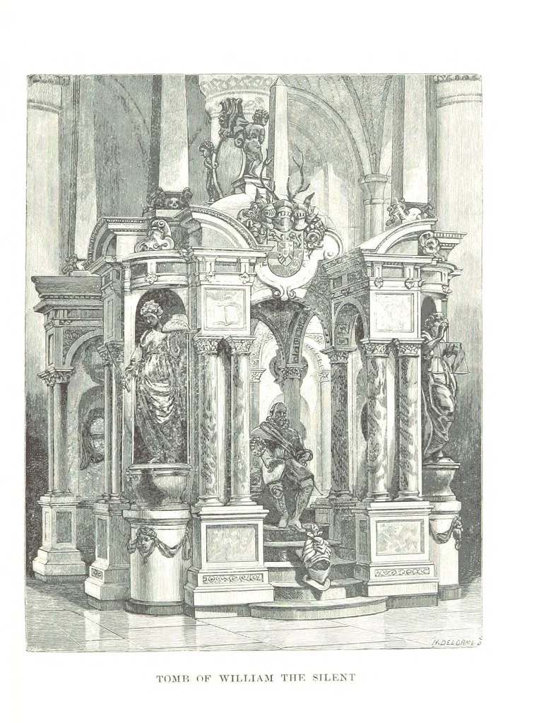 An illustration from The Student's Motley. The Rise of the Dutch Republic ... Condensed, with introduction and notes and an historical sketch of the Dutch people from 1584 to 1897, by W. E. Griffis ... Illustrated, 1898, leaf 775