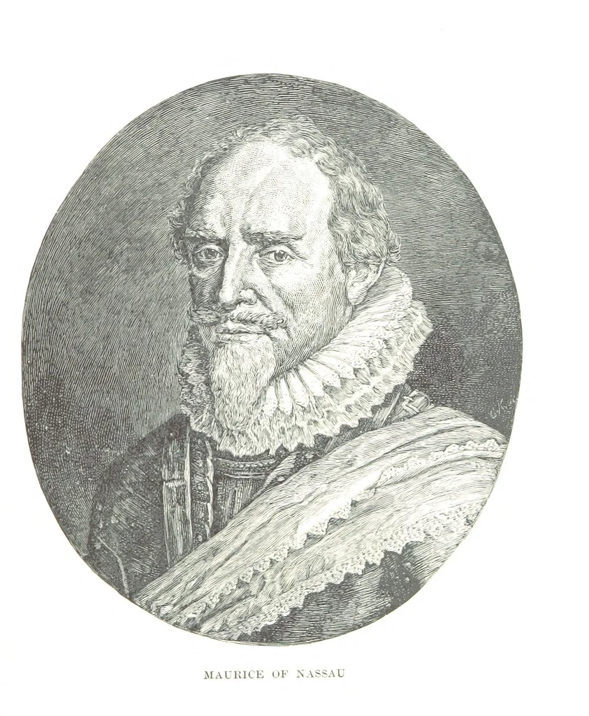 An illustration from The Student's Motley. The Rise of the Dutch Republic ... Condensed, with introduction and notes and an historical sketch of the Dutch people from 1584 to 1897, by W. E. Griffis ... Illustrated, 1898, leaf 787
