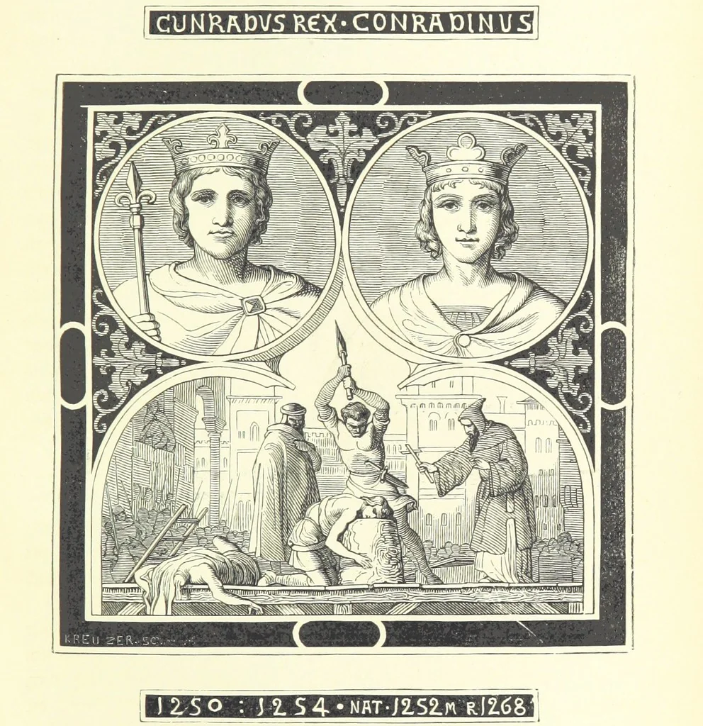 An illustration from Die deutschen Kaiser und ihre Zeit, mit dem Zwischenreich von 1806-1871 ... Mit ... Bildnissen, 1889, leaf 125