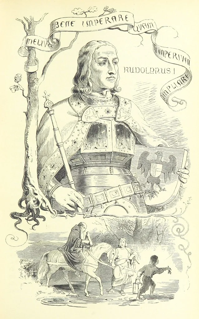 An illustration from Die deutschen Kaiser und ihre Zeit, mit dem Zwischenreich von 1806-1871 ... Mit ... Bildnissen, 1889, leaf 129