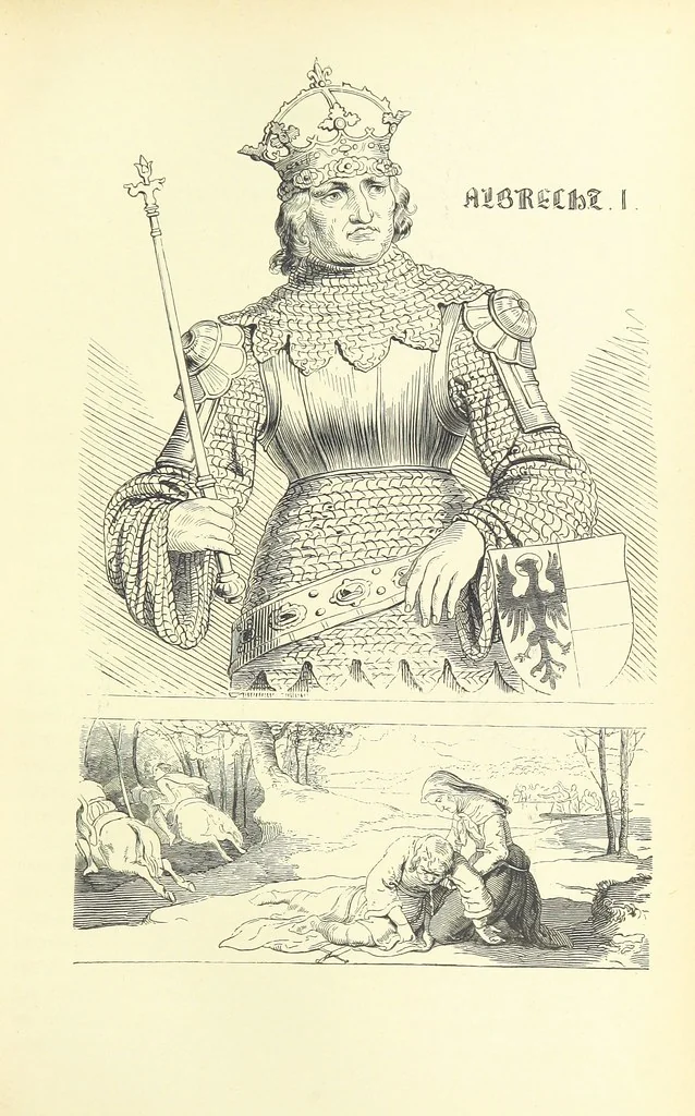 An illustration from Die deutschen Kaiser und ihre Zeit, mit dem Zwischenreich von 1806-1871 ... Mit ... Bildnissen, 1889, leaf 139