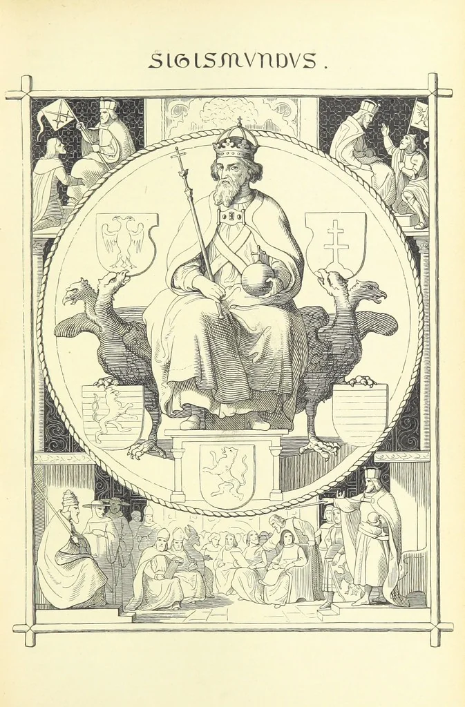 An illustration from Die deutschen Kaiser und ihre Zeit, mit dem Zwischenreich von 1806-1871 ... Mit ... Bildnissen, 1889, leaf 167