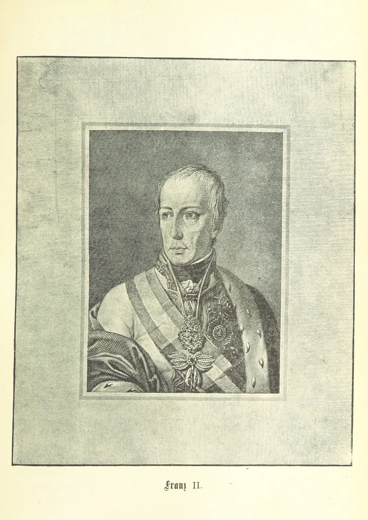 An illustration from Die deutschen Kaiser und ihre Zeit, mit dem Zwischenreich von 1806-1871 ... Mit ... Bildnissen, 1889, leaf 287
