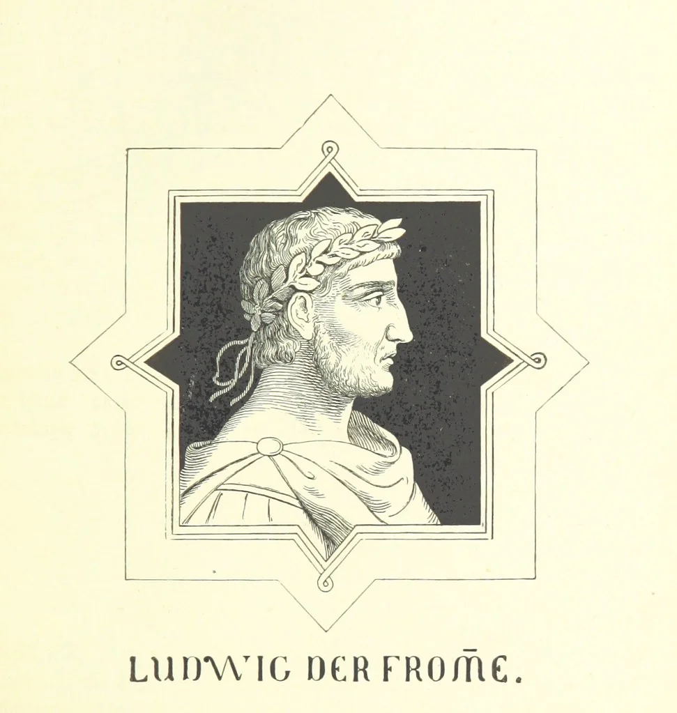 An illustration from Die deutschen Kaiser und ihre Zeit, mit dem Zwischenreich von 1806-1871 ... Mit ... Bildnissen, 1889, leaf 29
