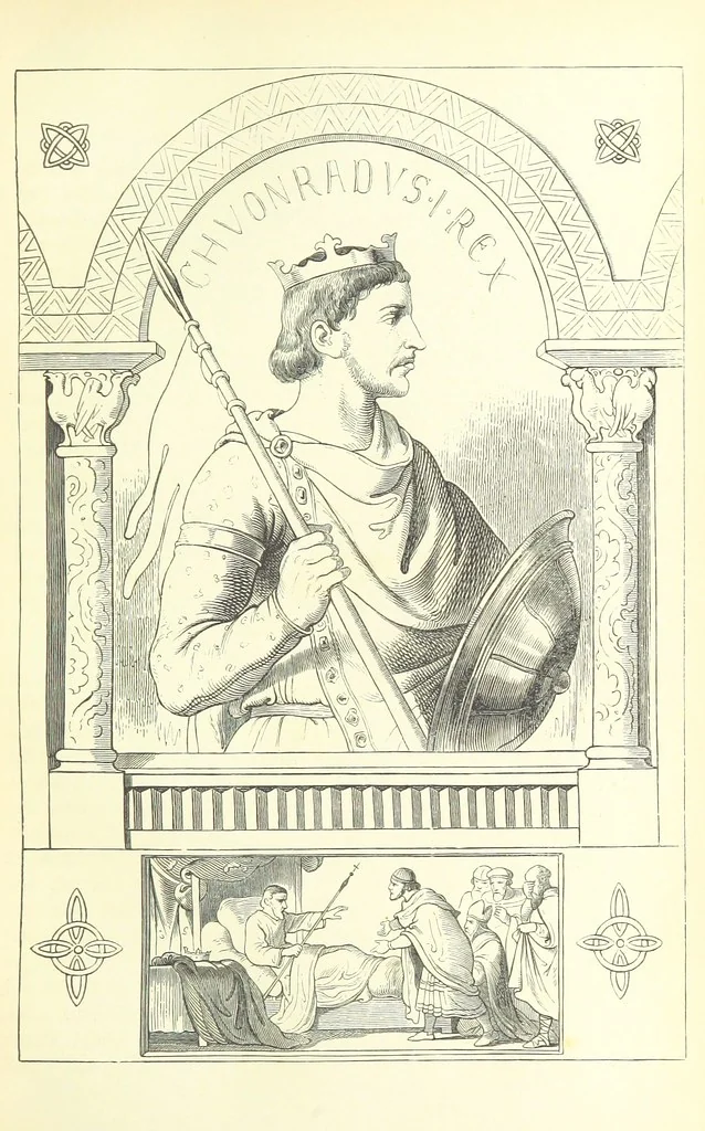 An illustration from Die deutschen Kaiser und ihre Zeit, mit dem Zwischenreich von 1806-1871 ... Mit ... Bildnissen, 1889, leaf 41