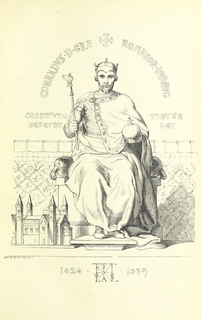 An illustration from Die deutschen Kaiser und ihre Zeit, mit dem Zwischenreich von 1806-1871 ... Mit ... Bildnissen, 1889, leaf 67