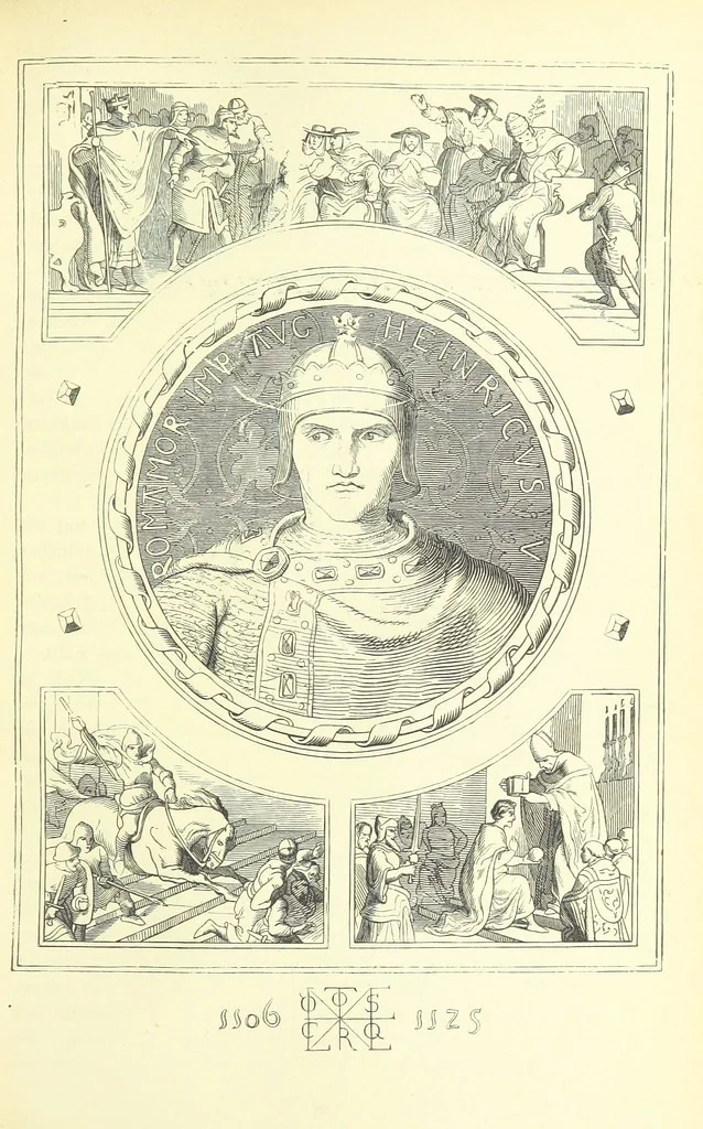 An illustration from Die deutschen Kaiser und ihre Zeit, mit dem Zwischenreich von 1806-1871 ... Mit ... Bildnissen, 1889, leaf 87
