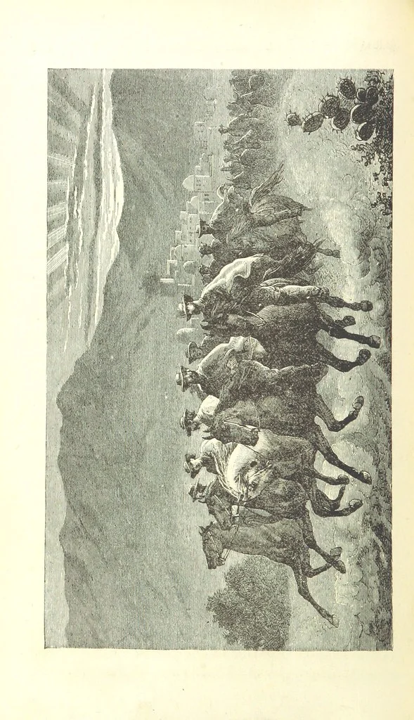 An illustration from The English in South America, 1878, leaf 494
