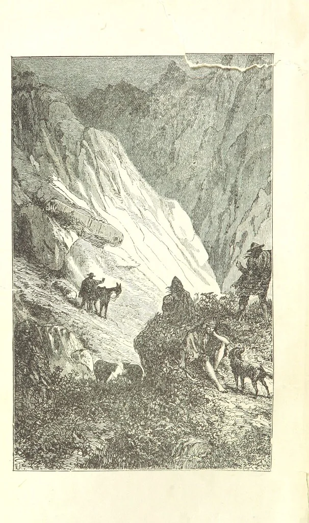 An illustration from The English in South America, 1878, leaf 6