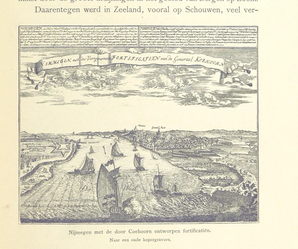 An illustration from Onze Gouden Eeuw. De Republiek der Vereenigde Nederlanden in haar bloeitijd ... Geïllustreerd onder toezicht van J. H. W. Unger, 1896, leaf 103