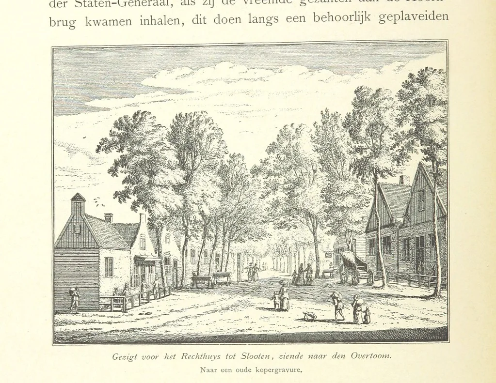 An illustration from Onze Gouden Eeuw. De Republiek der Vereenigde Nederlanden in haar bloeitijd ... Geïllustreerd onder toezicht van J. H. W. Unger, 1896, leaf 106
