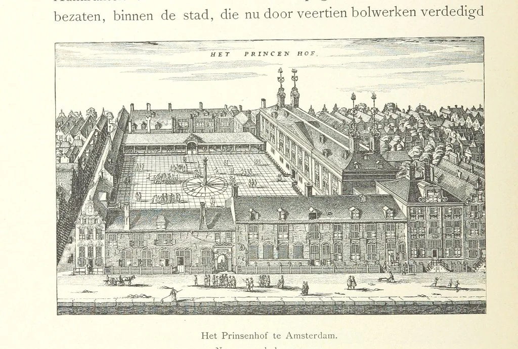 An illustration from Onze Gouden Eeuw. De Republiek der Vereenigde Nederlanden in haar bloeitijd ... Geïllustreerd onder toezicht van J. H. W. Unger, 1896, leaf 108