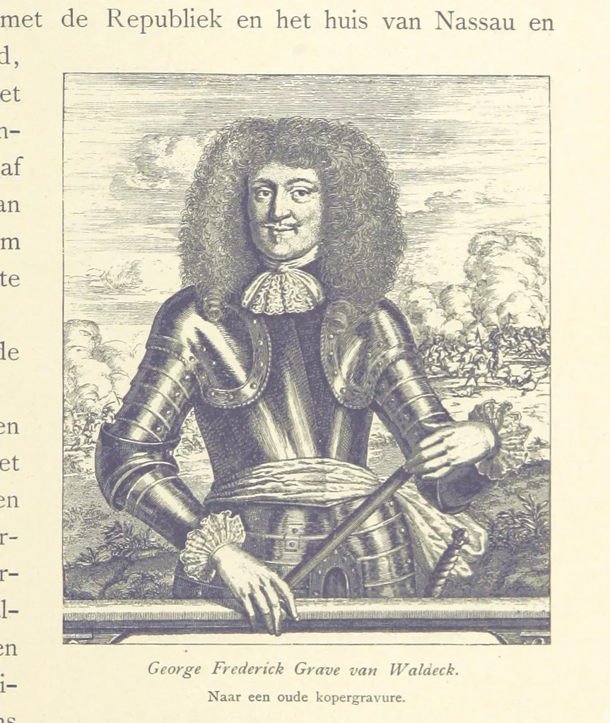 An illustration from Onze Gouden Eeuw. De Republiek der Vereenigde Nederlanden in haar bloeitijd ... Geïllustreerd onder toezicht van J. H. W. Unger, 1896, leaf 121