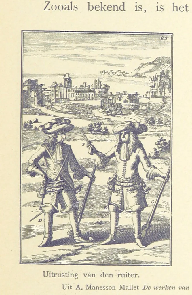 An illustration from Onze Gouden Eeuw. De Republiek der Vereenigde Nederlanden in haar bloeitijd ... Geïllustreerd onder toezicht van J. H. W. Unger, 1896, leaf 125