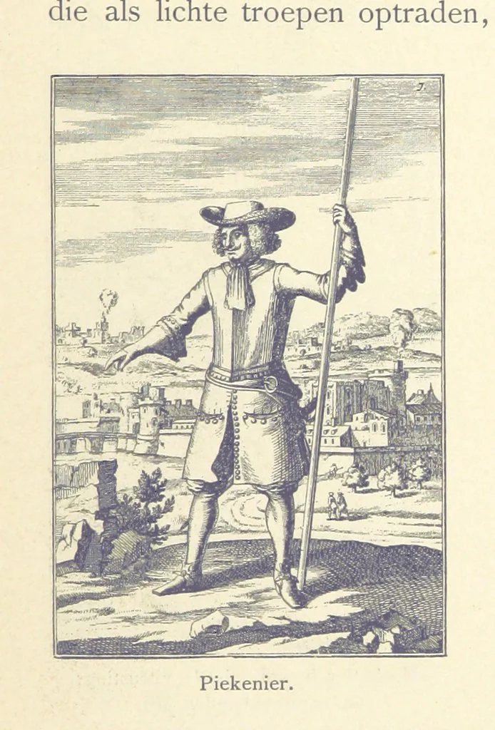 An illustration from Onze Gouden Eeuw. De Republiek der Vereenigde Nederlanden in haar bloeitijd ... Geïllustreerd onder toezicht van J. H. W. Unger, 1896, leaf 127