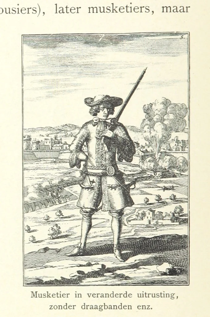 An illustration from Onze Gouden Eeuw. De Republiek der Vereenigde Nederlanden in haar bloeitijd ... Geïllustreerd onder toezicht van J. H. W. Unger, 1896, leaf 128