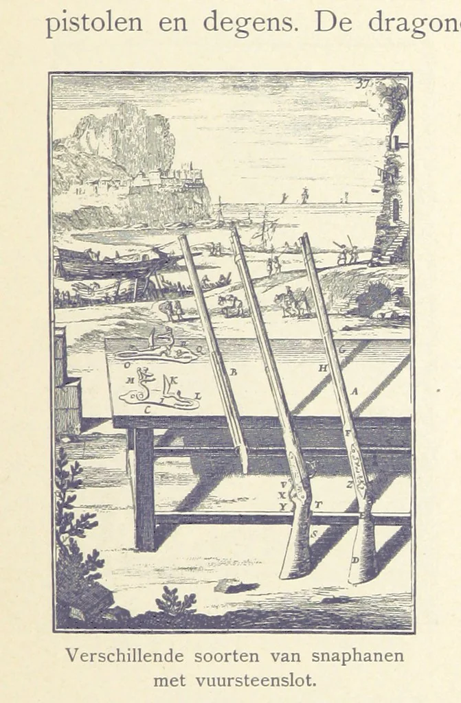 An illustration from Onze Gouden Eeuw. De Republiek der Vereenigde Nederlanden in haar bloeitijd ... Geïllustreerd onder toezicht van J. H. W. Unger, 1896, leaf 129
