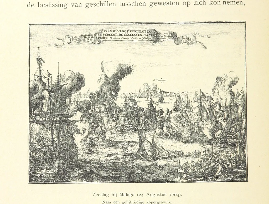 An illustration from Onze Gouden Eeuw. De Republiek der Vereenigde Nederlanden in haar bloeitijd ... Geïllustreerd onder toezicht van J. H. W. Unger, 1896, leaf 152
