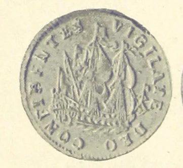 An illustration from Onze Gouden Eeuw. De Republiek der Vereenigde Nederlanden in haar bloeitijd ... Geïllustreerd onder toezicht van J. H. W. Unger, 1896, leaf 157