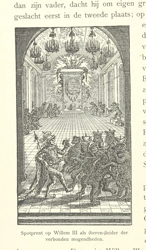 An illustration from Onze Gouden Eeuw. De Republiek der Vereenigde Nederlanden in haar bloeitijd ... Geïllustreerd onder toezicht van J. H. W. Unger, 1896, leaf 16