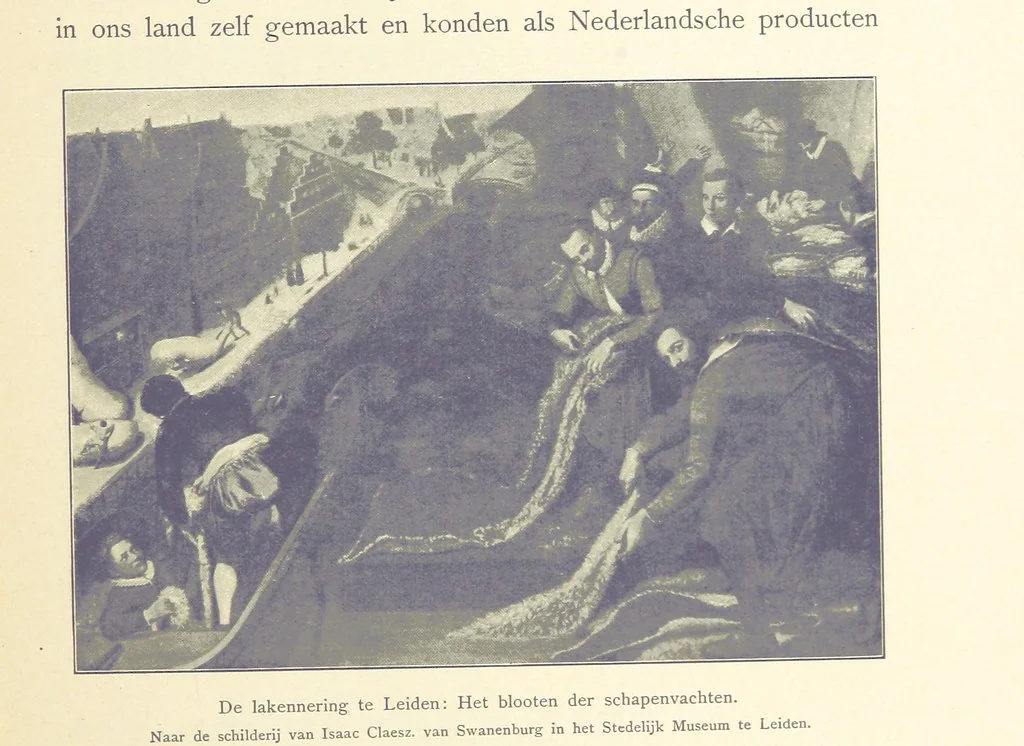 An illustration from Onze Gouden Eeuw. De Republiek der Vereenigde Nederlanden in haar bloeitijd ... Geïllustreerd onder toezicht van J. H. W. Unger, 1896, leaf 173