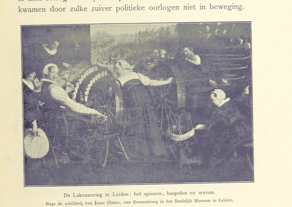 An illustration from Onze Gouden Eeuw. De Republiek der Vereenigde Nederlanden in haar bloeitijd ... Geïllustreerd onder toezicht van J. H. W. Unger, 1896, leaf 175