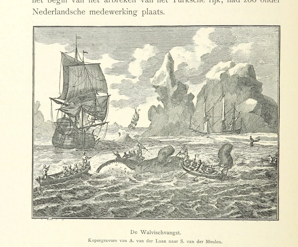 An illustration from Onze Gouden Eeuw. De Republiek der Vereenigde Nederlanden in haar bloeitijd ... Geïllustreerd onder toezicht van J. H. W. Unger, 1896, leaf 184