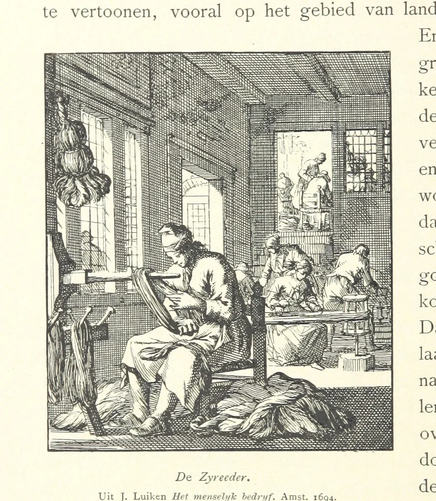An illustration from Onze Gouden Eeuw. De Republiek der Vereenigde Nederlanden in haar bloeitijd ... Geïllustreerd onder toezicht van J. H. W. Unger, 1896, leaf 188