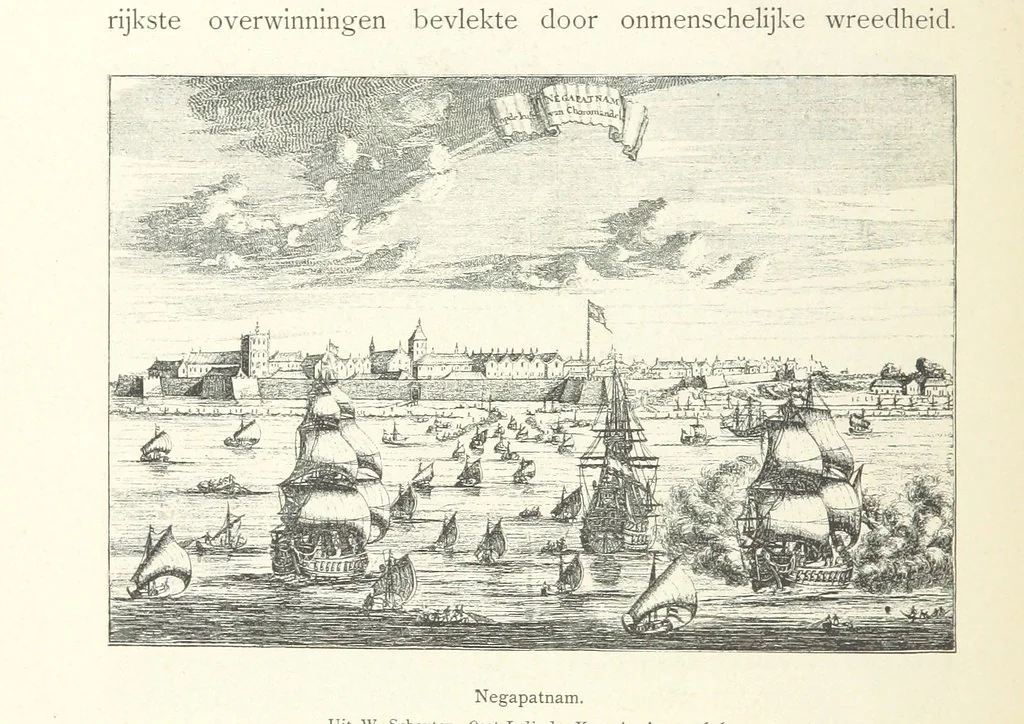 An illustration from Onze Gouden Eeuw. De Republiek der Vereenigde Nederlanden in haar bloeitijd ... Geïllustreerd onder toezicht van J. H. W. Unger, 1896, leaf 194