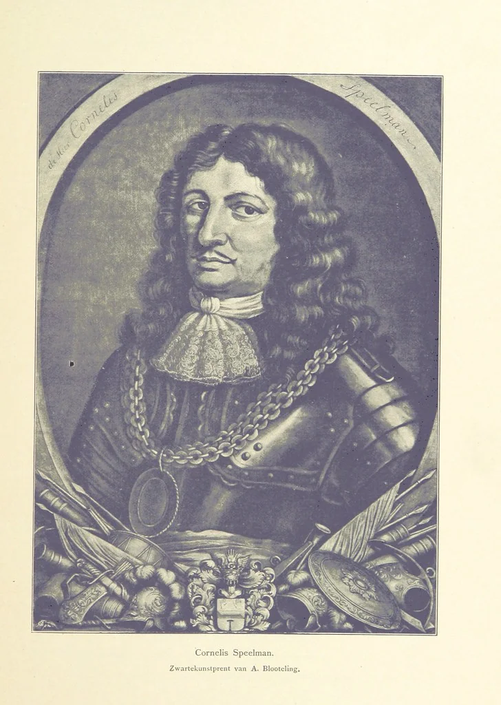 An illustration from Onze Gouden Eeuw. De Republiek der Vereenigde Nederlanden in haar bloeitijd ... Geïllustreerd onder toezicht van J. H. W. Unger, 1896, leaf 197