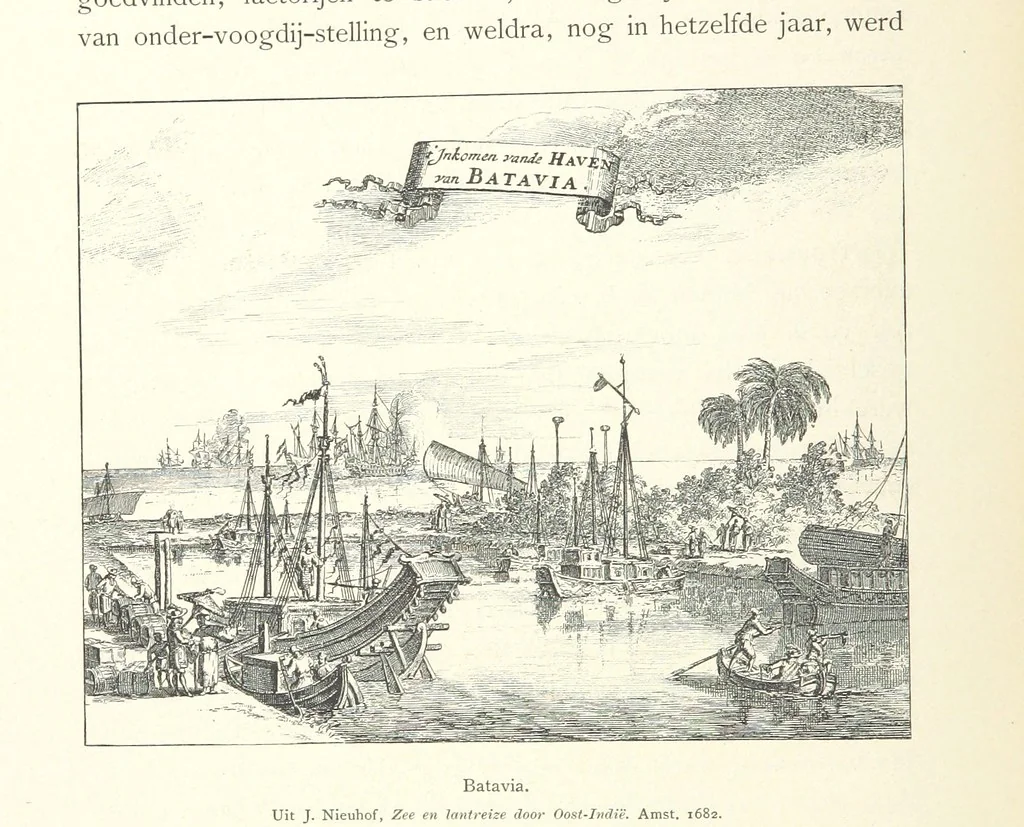 An illustration from Onze Gouden Eeuw. De Republiek der Vereenigde Nederlanden in haar bloeitijd ... Geïllustreerd onder toezicht van J. H. W. Unger, 1896, leaf 200