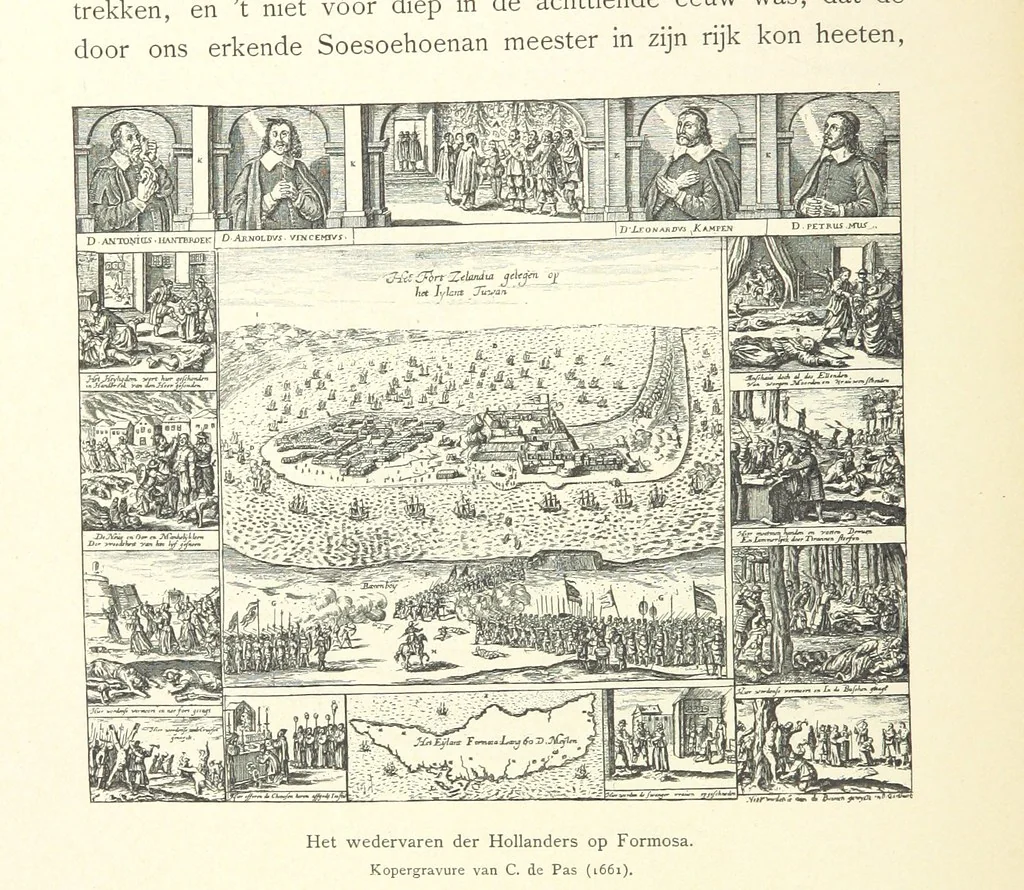 An illustration from Onze Gouden Eeuw. De Republiek der Vereenigde Nederlanden in haar bloeitijd ... Geïllustreerd onder toezicht van J. H. W. Unger, 1896, leaf 202