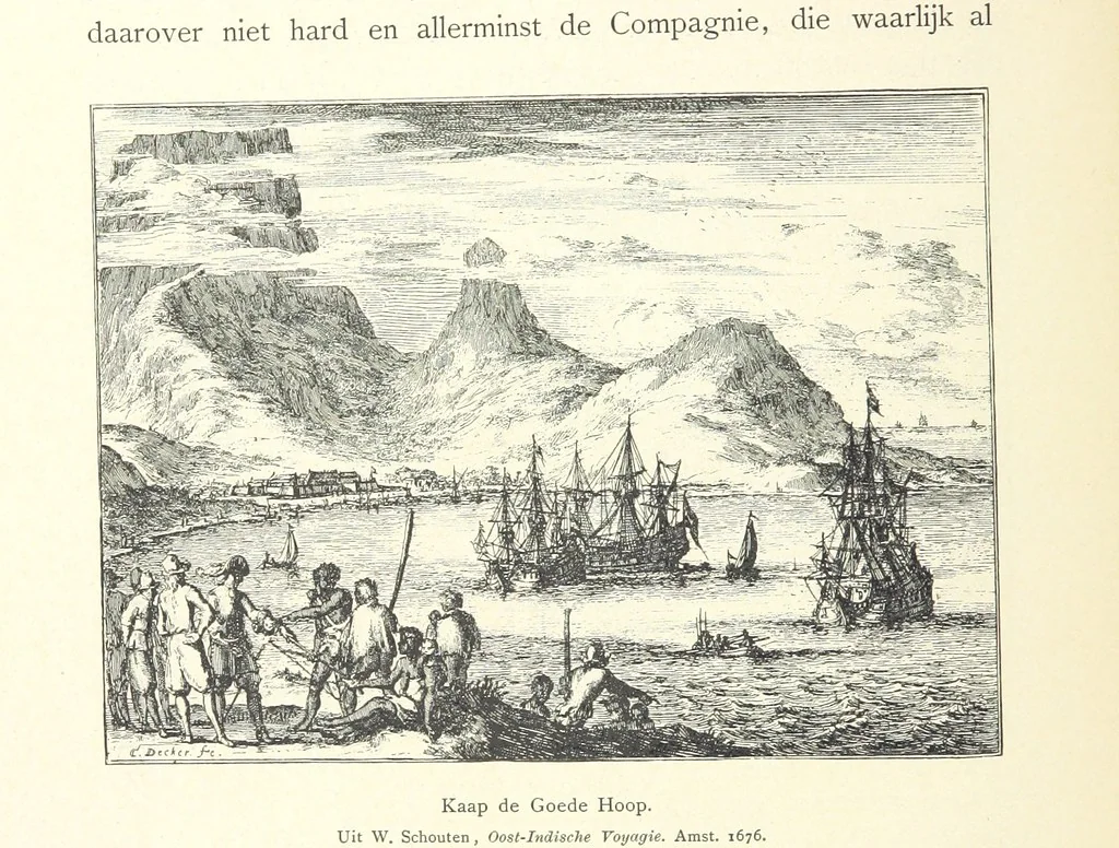 An illustration from Onze Gouden Eeuw. De Republiek der Vereenigde Nederlanden in haar bloeitijd ... Geïllustreerd onder toezicht van J. H. W. Unger, 1896, leaf 206
