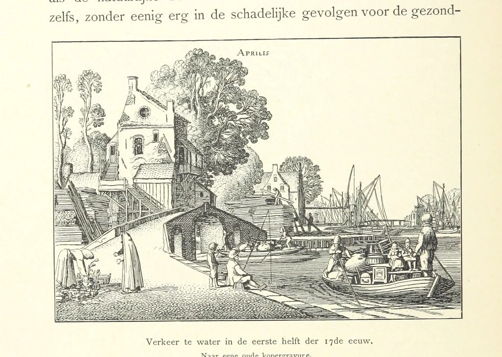 An illustration from Onze Gouden Eeuw. De Republiek der Vereenigde Nederlanden in haar bloeitijd ... Geïllustreerd onder toezicht van J. H. W. Unger, 1896, leaf 238