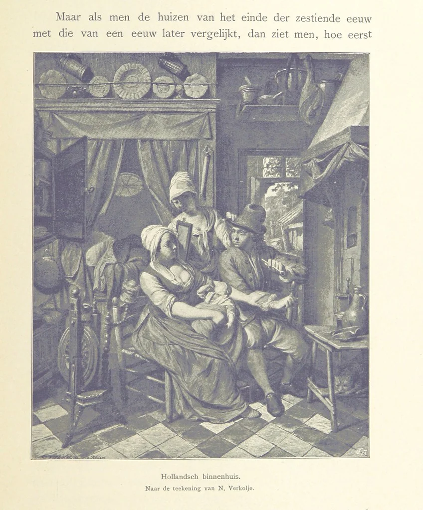 An illustration from Onze Gouden Eeuw. De Republiek der Vereenigde Nederlanden in haar bloeitijd ... Geïllustreerd onder toezicht van J. H. W. Unger, 1896, leaf 241