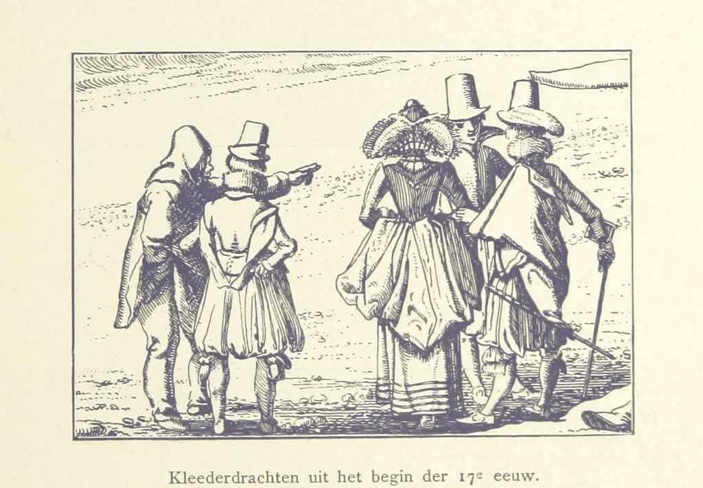 An illustration from Onze Gouden Eeuw. De Republiek der Vereenigde Nederlanden in haar bloeitijd ... Geïllustreerd onder toezicht van J. H. W. Unger, 1896, leaf 249