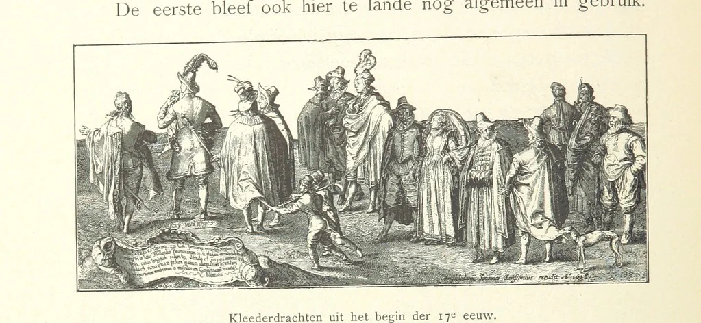 An illustration from Onze Gouden Eeuw. De Republiek der Vereenigde Nederlanden in haar bloeitijd ... Geïllustreerd onder toezicht van J. H. W. Unger, 1896, leaf 250