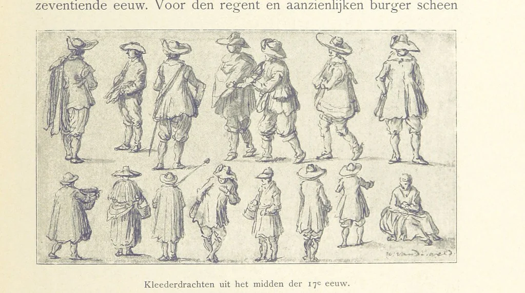 An illustration from Onze Gouden Eeuw. De Republiek der Vereenigde Nederlanden in haar bloeitijd ... Geïllustreerd onder toezicht van J. H. W. Unger, 1896, leaf 253