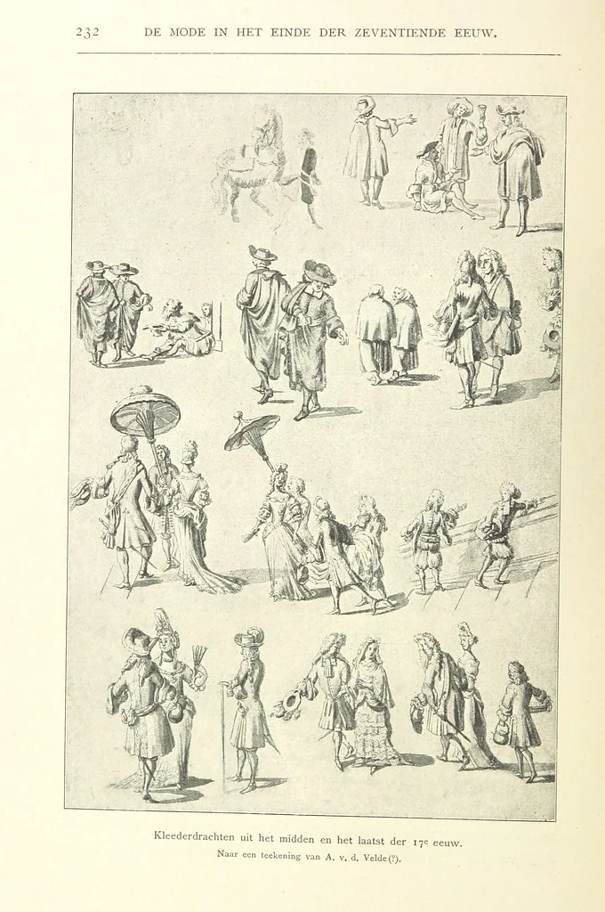 An illustration from Onze Gouden Eeuw. De Republiek der Vereenigde Nederlanden in haar bloeitijd ... Geïllustreerd onder toezicht van J. H. W. Unger, 1896, leaf 254