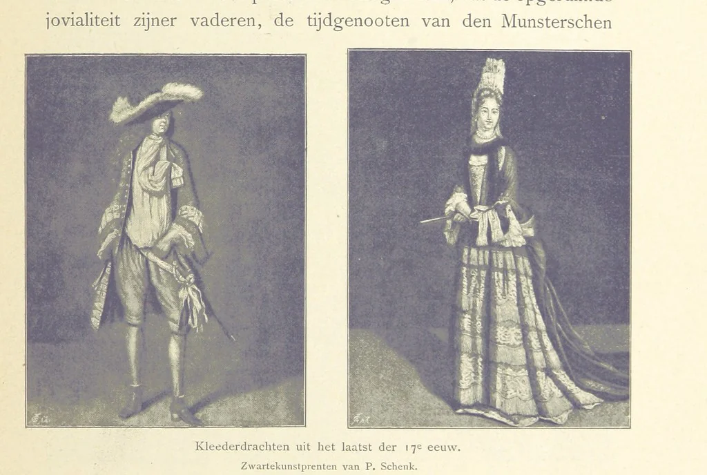 An illustration from Onze Gouden Eeuw. De Republiek der Vereenigde Nederlanden in haar bloeitijd ... Geïllustreerd onder toezicht van J. H. W. Unger, 1896, leaf 255