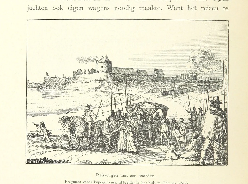 An illustration from Onze Gouden Eeuw. De Republiek der Vereenigde Nederlanden in haar bloeitijd ... Geïllustreerd onder toezicht van J. H. W. Unger, 1896, leaf 262