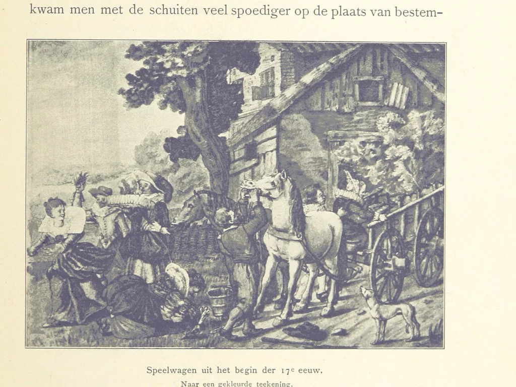 An illustration from Onze Gouden Eeuw. De Republiek der Vereenigde Nederlanden in haar bloeitijd ... Geïllustreerd onder toezicht van J. H. W. Unger, 1896, leaf 263