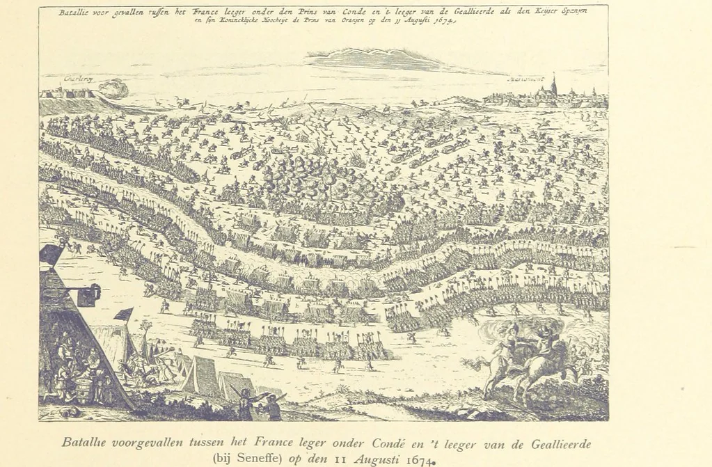 An illustration from Onze Gouden Eeuw. De Republiek der Vereenigde Nederlanden in haar bloeitijd ... Geïllustreerd onder toezicht van J. H. W. Unger, 1896, leaf 27