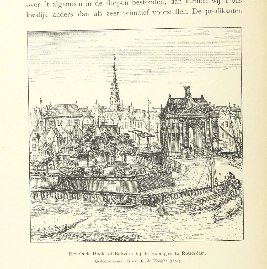 An illustration from Onze Gouden Eeuw. De Republiek der Vereenigde Nederlanden in haar bloeitijd ... Geïllustreerd onder toezicht van J. H. W. Unger, 1896, leaf 278