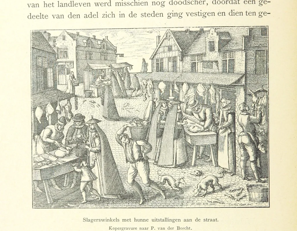 An illustration from Onze Gouden Eeuw. De Republiek der Vereenigde Nederlanden in haar bloeitijd ... Geïllustreerd onder toezicht van J. H. W. Unger, 1896, leaf 280